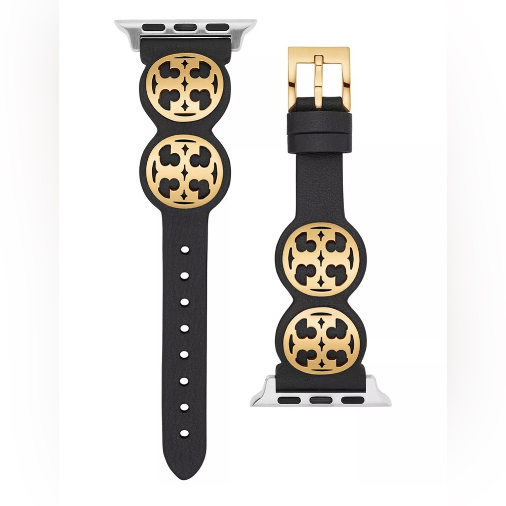 Tory Burch Leather Apple Watch Band NWT